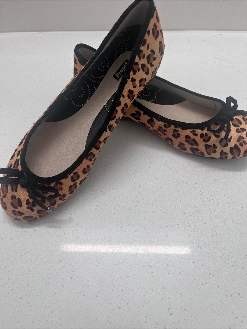 Propét Emma Leopard Print Ballet Flats - Size 9.5